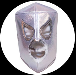 Lucha Libre Maske - El Santo white - Klicken für grössere Ansicht