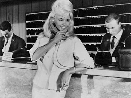 Jayne Mansfield - on the Phone