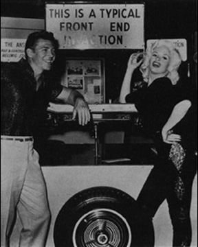 Jayne Mansfield - mit Mann