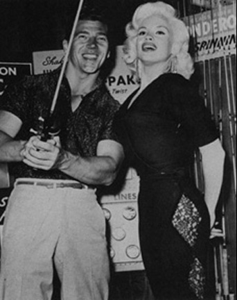 Jayne Mansfield - mit Mann