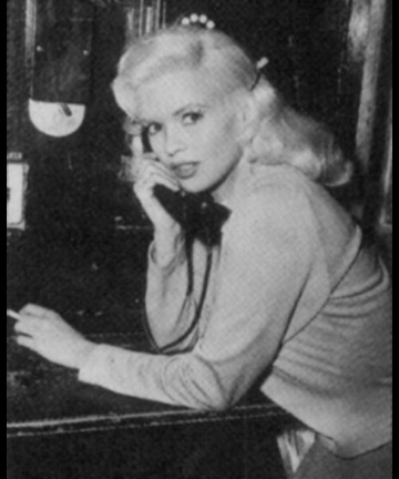 Jayne Mansfield - on the phone