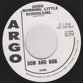 DON AND BOB - Good Morning, Little Schoolgirl