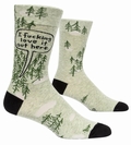 I Fucking Love It Out Here - Männersocken Blue Q