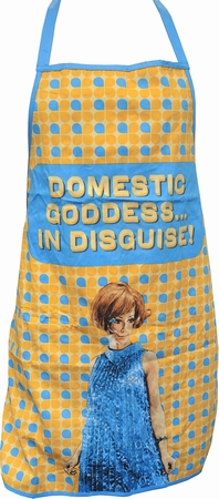 K�CHENSCH�RZE RETRO - DOMESTIC GODDES auf einer Engelburg Wunschliste / Geschenkidee