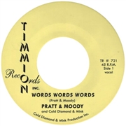 PRATT & MOODY - Words Words Words