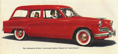 1954 STUDEBAKER CHAMPION DELUXE CONESTOGA