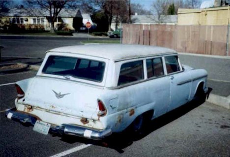 1955 PLYMOUTH PLAZA BACK
