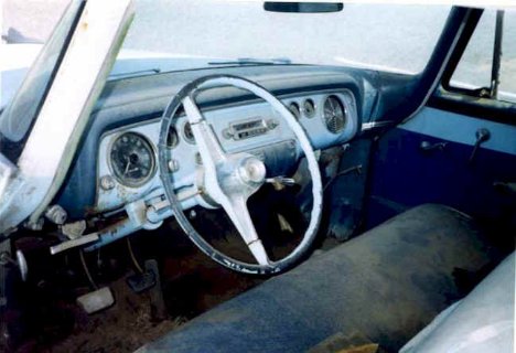1955 PLYMOUTH PLAZA INTERIOR