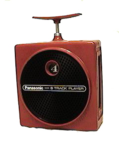 PANASONIC PLUNGER 8-TRACK PLAYER