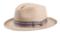 FEDORA BOGART RAFFIA TIMELESS