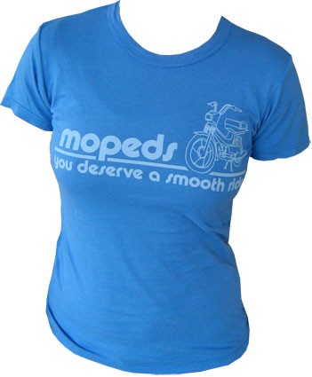 VINTAGEVANTAGE - MOPEDS GIRLIE SHIRT auf einer Hard Wunschliste / Geschenkidee
