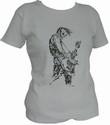 Bassist - Grey - Girl Shirt Modell: BON0017Grey-Girl