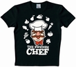 LOGOSHIRT - MUPPETS - SWEDISH CHEF SHIRT - SCHWARZ