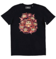 DARUMA CATS T-SHIRT - JAPANESE CAT GRAPHIC TEE SHIRT