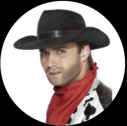 Cowboy Hut - Revolverhelden Hut - Klicken f�r gr�ssere Ansicht