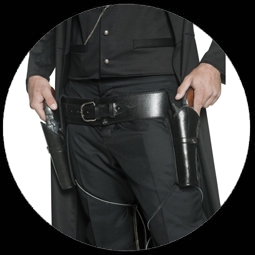 Pistolenhalfter mit G�rtel - Klicken f�r gr�ssere Ansicht