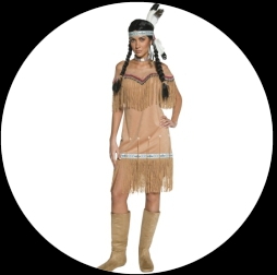 Indianerin Kost�m - Klicken f�r gr�ssere Ansicht