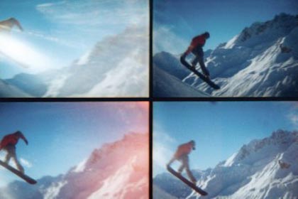 Action Sampler Beispiel snowboard