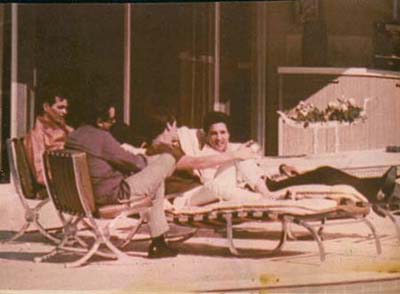 Elvis Presley - im Liegestuhl/Laderacircle