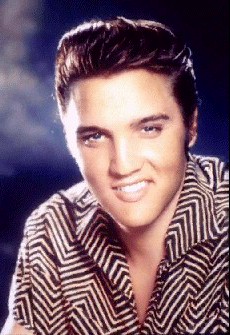 Elvis Presley - Black & White Hemd