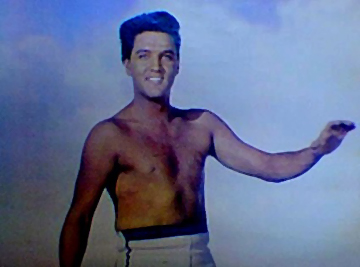 Elvis Presley - oben ohne