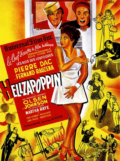 Hellzapoppin - Franz. Filmplakat