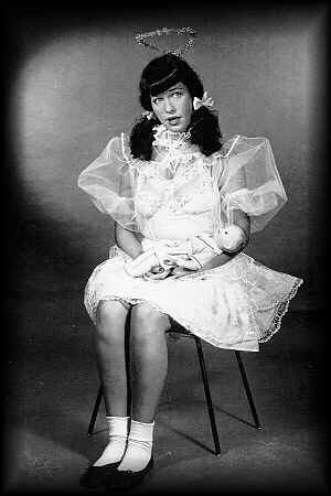 Bettie Page - als M�dchen