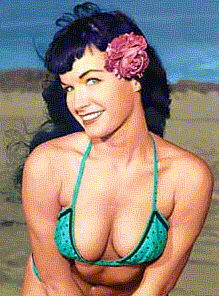 Bettie Page - Badenixe