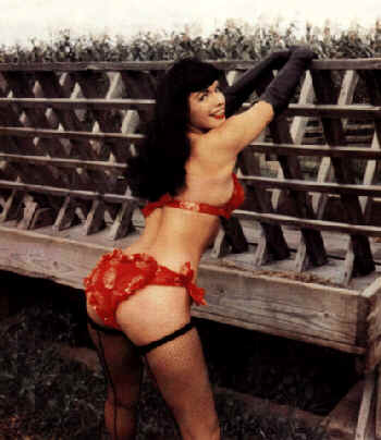 Bettie Page - Posing