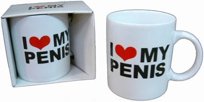 TASSE - I LOVE MY PENIS auf einer Wien Wunschliste / Geschenkidee