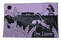 Drei Weieren Badetuch - Design von Eva Rust - lilac