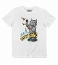 Kitty Kong Graphic Tee Shirt white