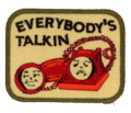 EVERYBODY'S TALKIN PATCH