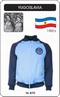  x JUGOSLAWIEN RETRO JACKE FUSSBALL 1980