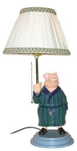Amelie Schweine Lampe